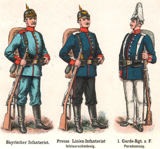 Prussian Infantry Uniform - Uniforme Infantería Prusiana Minecraft Skin
